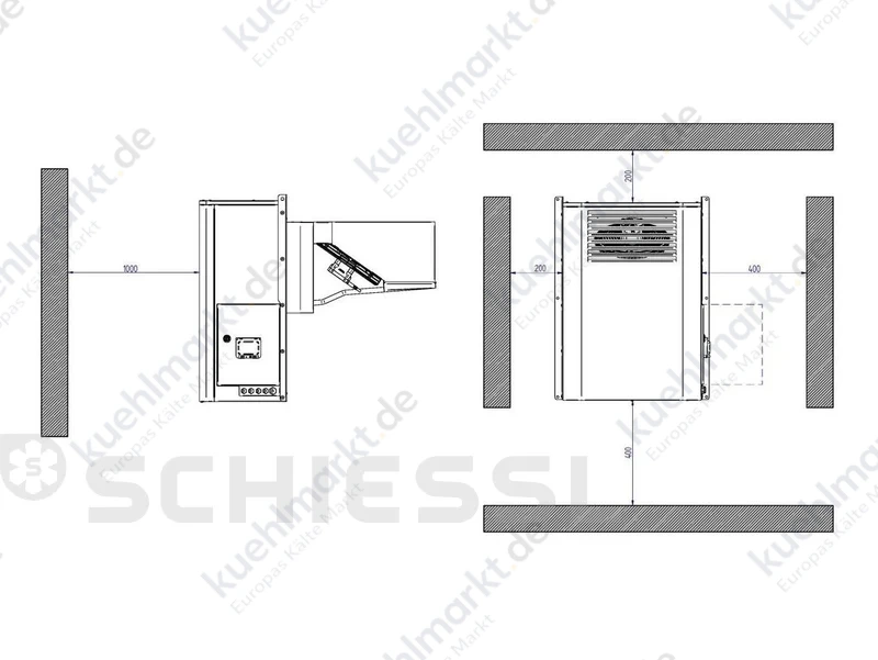 Rivacold Blocksystem BOLD NK für Außenmontage BD1352MA50P12-0011 400V