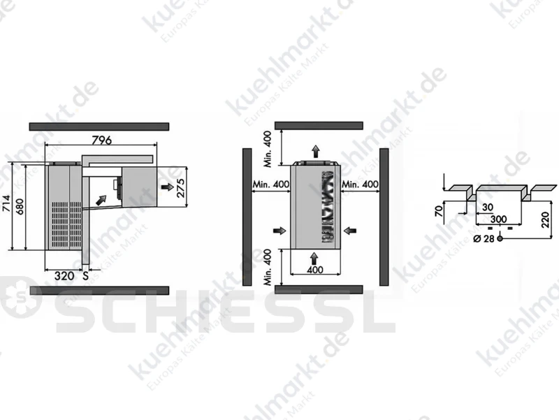 Rivacold Sattel Blocksystem NK FAM 009 PW 01-C R290 230V