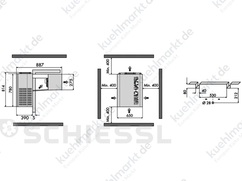 Rivacold Sattel Blocksystem NK FAM 016 PW 01-C R290 230V