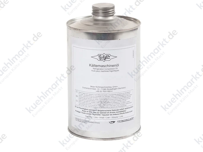 Bitzer Kältemaschinenöl KC 68 Dose 1L 91513502