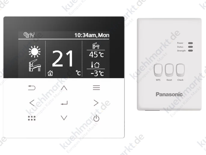 Panasonic AQUAREA Remote Controller CZ-RTW2TAW1C inkl. Wifi