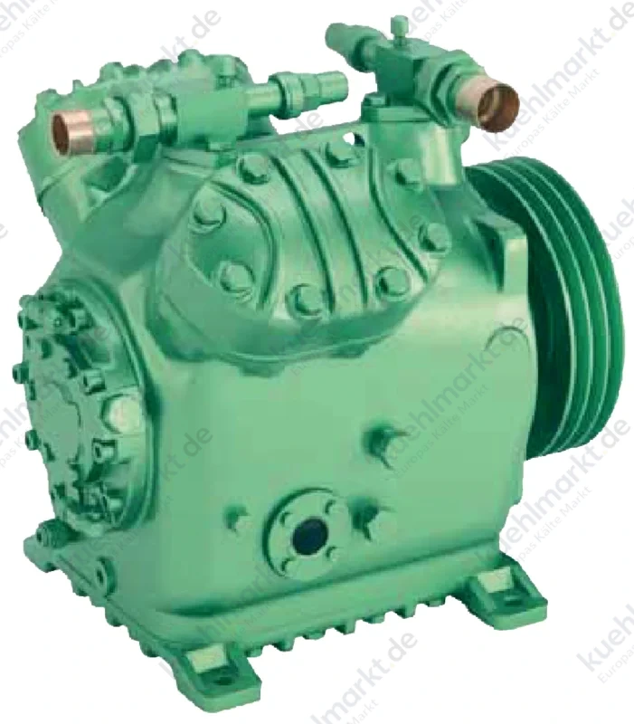 Bitzer offener Verdichter BO4 Type 4P.2-SY mit Schwungrad