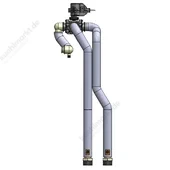 Panasonic Wärmepumpe Temperaturfühler PAW-TS2, 20m Kabel, für Fremdspeicher