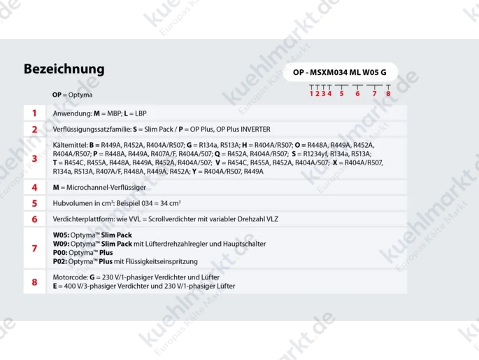 Danfoss Außeneinh. Optyma Slim P. A1/A2L OP-MSTM008DYW09G