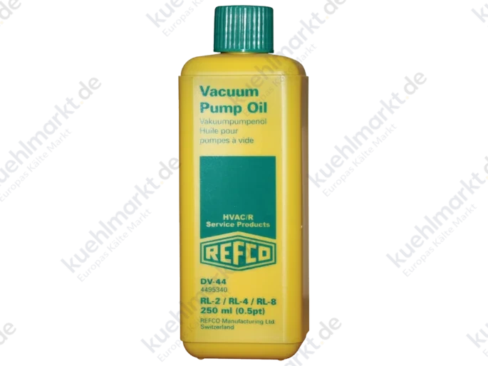 Refco Vakuumpumpenöl f.RL-4 DV-44 0,25L Plastikkanne