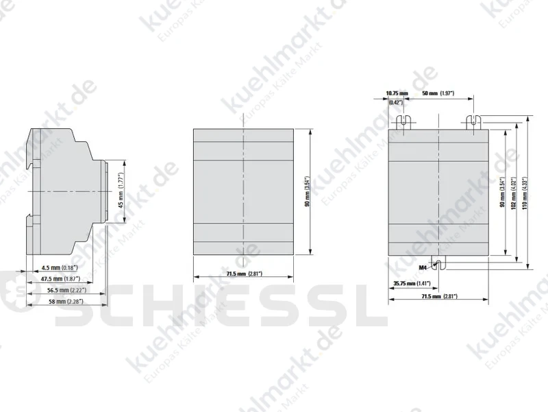 Steuerung Mini SPS (fertig programmiert) EASY-4-AC-12RCX1/230V