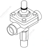 Danfoss Pilotmagnetventil o.Spule EVM (NC) 027B1120