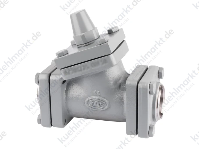 FAS Absperrventil Guss m. Kappe HDK65 2x WB 76,1
