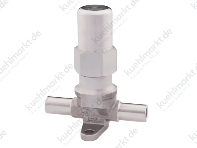 AWA Absperrventil Serie 881-1, Edelstahl 6mm Löt, 63bar