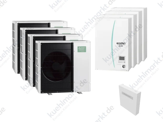Mitsubishi KSK-Set MP R290 4.60 R 4xPUZ-WZ60VAA+4x ERPX-ME+PAC-IF082B-E