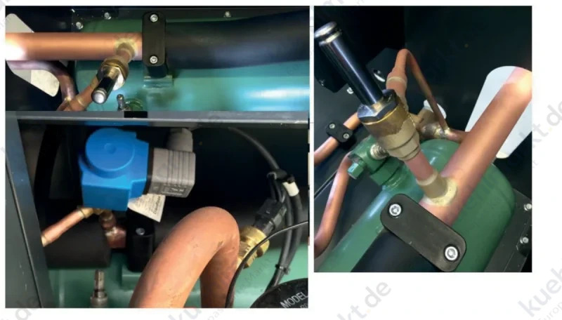 Bitzer RI-System Kältemitteleinspritzung montiert f.LHV