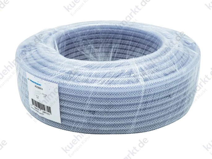 Sauermann PVC-Schlauch verstärkt ACC00914 Rolle 50m Innendurchm. 6mm