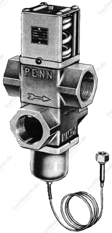 Penn Kühlwasserregler 3-Wege V48AD-9510 Rp 1''