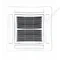 York Deckenkassette Kaltwasser m. MP-Pl. YHK-MP25-2 2-Rohr System AC-Motor
