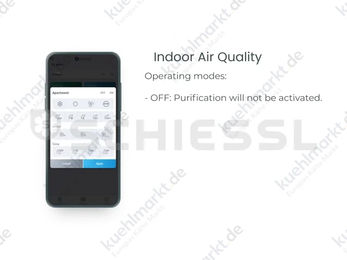 AIRZONE AirQ Raumluftqualitätsfühler Weiß