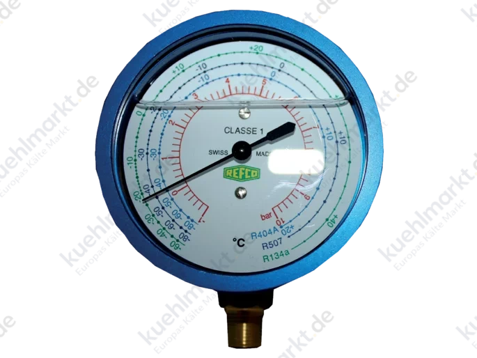Refco Saugmanometer 80mm 1/8''NPT R5-240-M-1/+10bar