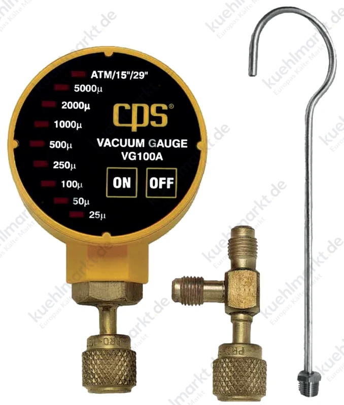 CPS Vakuummeter m.LED VG 100A 7/16''UNF i