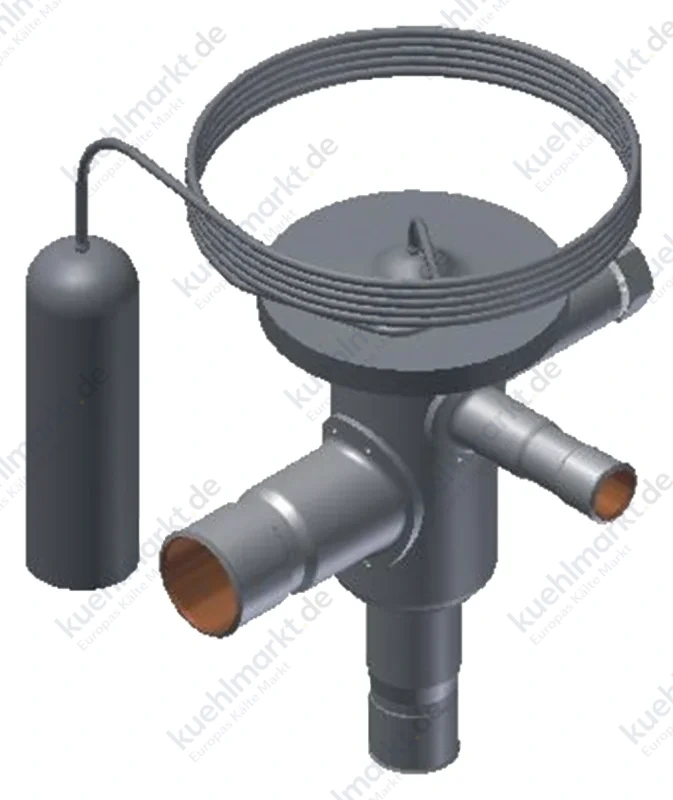 Danfoss Expansionsventil R407C TUBE4 N Löt 6x12mm 068U1914