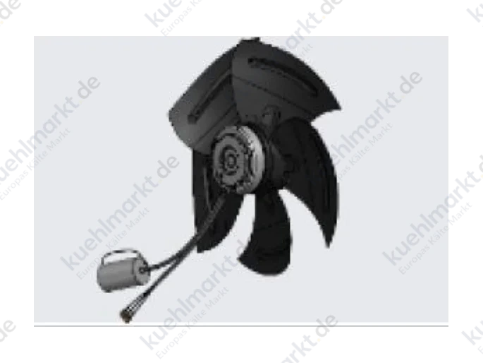 Tecumseh Ventilatoreinheit o.Gitter WG D350 230V 50/60Hz EC