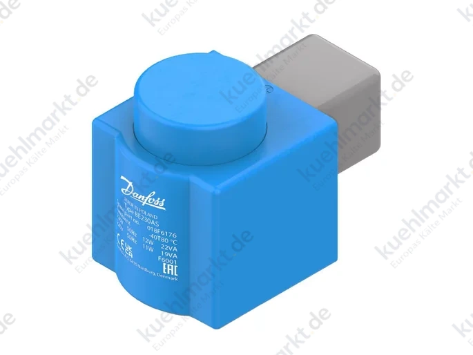 Danfoss Magnetventilspule Clip-on AMP BE110CS 110V/50-60Hz AC 10W 018F6192