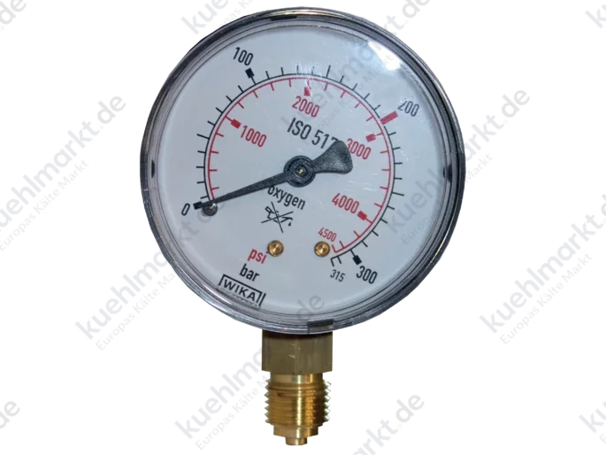 Rothenberger Manometer Sauerstoff 63mm 0-10/16 bar 511400