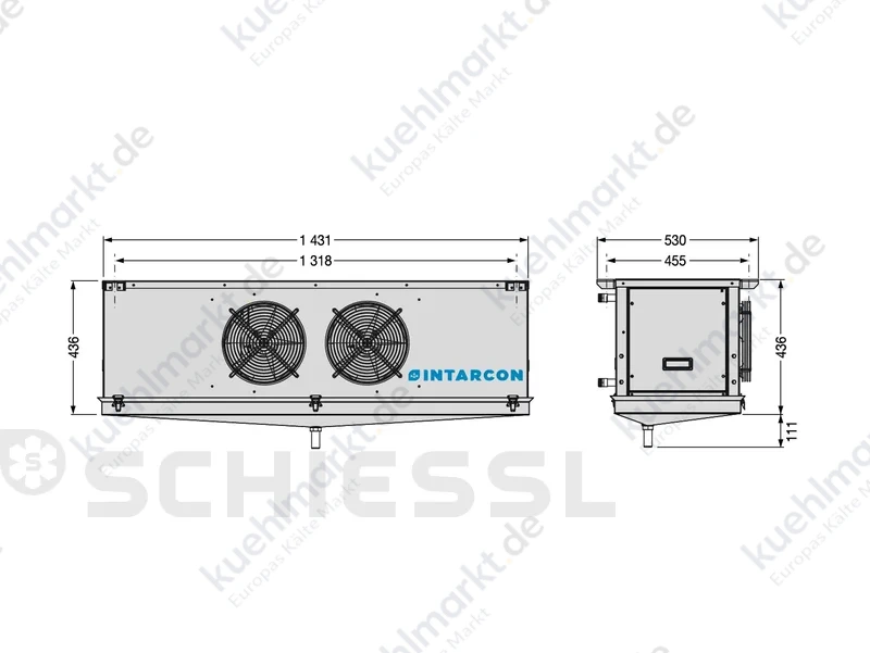 Intarcon Waterloop Monoblock R290 BCC-SD-1 012 +B4 TK