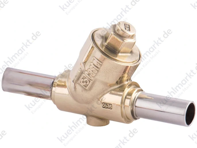 Castel Rückschlagventil R744 140bar 3148EW/M28 28mm Löt