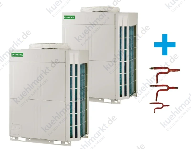 Fujitsu VRF Außeneinheit VR - IV - Set AJY252GALDH - R410A - Platzsparer