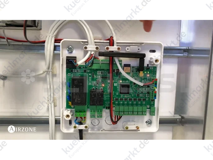 AIRZONE Flexa 25 radiant VALR HUB (Heizkörper) Pack - 7 Thermostatköpfe