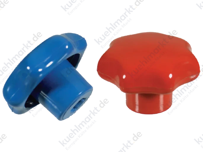 Refco Drehknopf Satz M2-6-09-SET-R+B rot + blau
