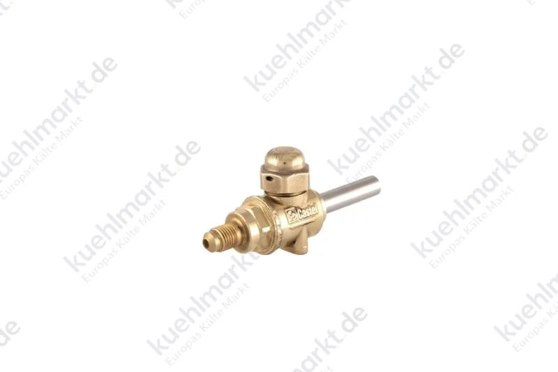 Castel Kugelabsperrventil R744 130bar 6568E/2M6 10mm Löt / 3/8'' SAE