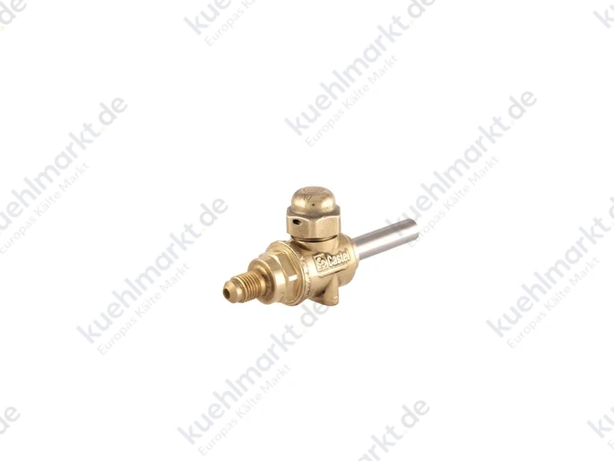 Castel Kugelabsperrventil R744 130bar 6568E/2M6 6mm Löt / 1/4'' SAE