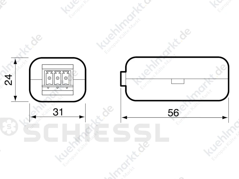 Carel Converter USB/RS485 mit 6-pol. Tel.stecker (RJ11)