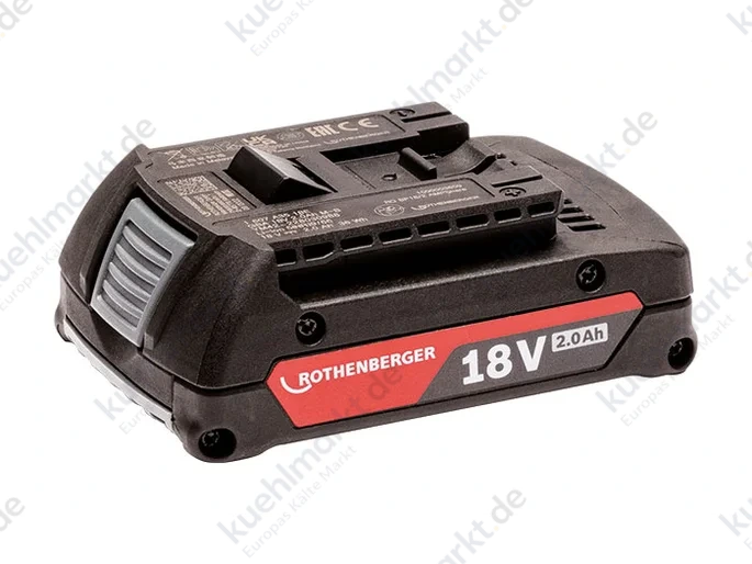 Rothenberger Akku RO BP 18/2, 2,0 Ah 18V AMP