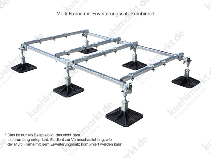 Big Foot Multi Frame XL 1500x1200mm LxB, 330-610mm H 500kg max.