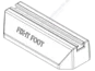 Dämpfungssockel Big Foot Set komplett Fix-it Foot 600 (600x180x95mm)
