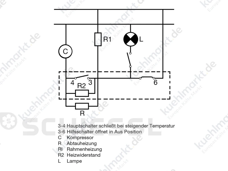 Ranco Service-Thermostat VI112 (K59H-2805-002)