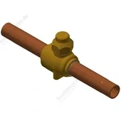 Castel Rückschlagventil R744 80bar 3133EW/M12 12mm Löt