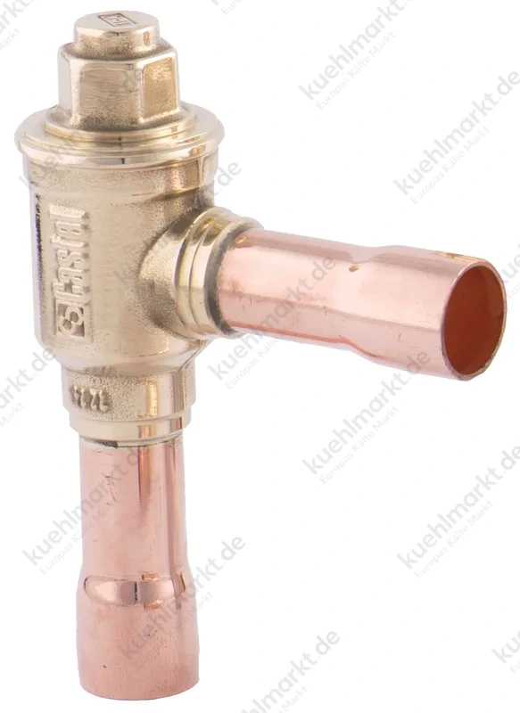 Castel Rückschlagventil R744 80bar 3185EW/7 7/8''+22mm Löt