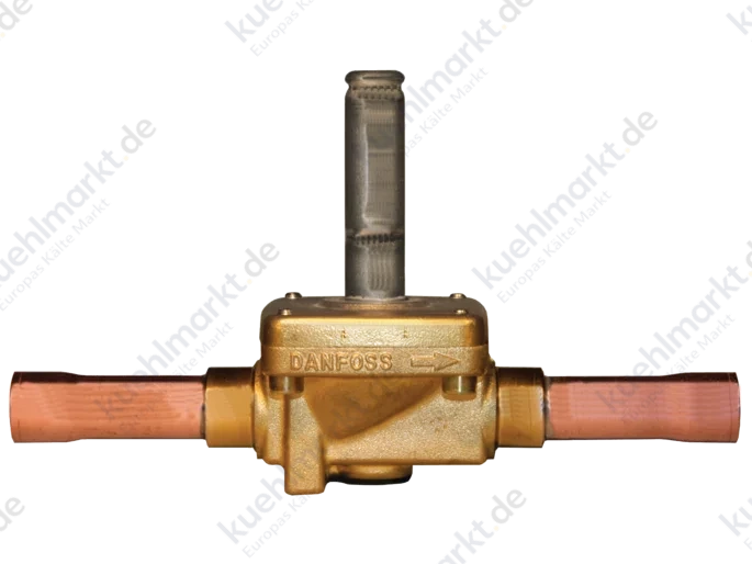 Danfoss Magnetventil o.Spule m.Handbet. EVR40 54mm Löt 032L1111