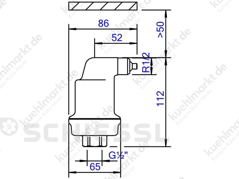 Spirotech Großentlüfter SpiroTop - 1/2'' IG