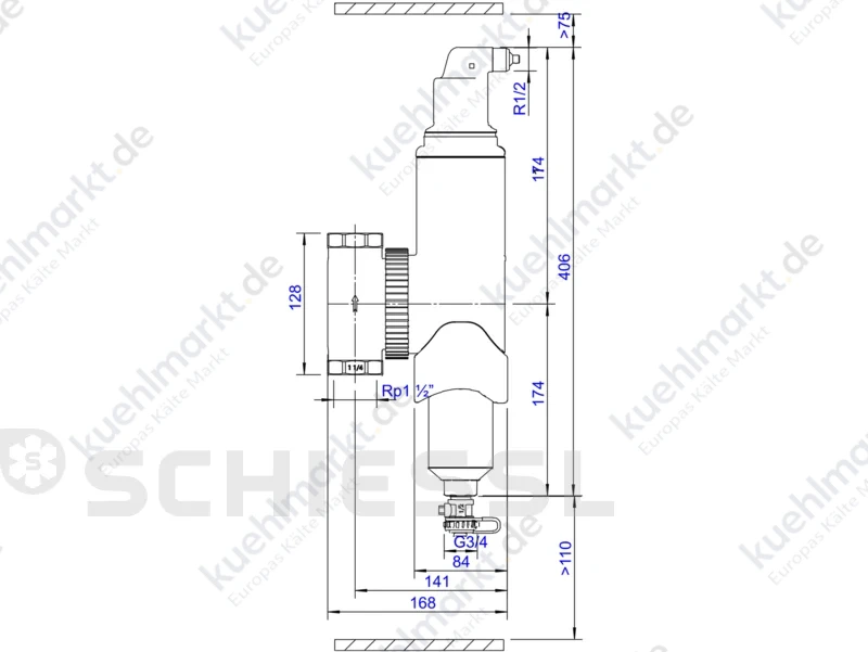 Spirotech Luft- und Schlammabscheider SpiroCombi MB3 - 1 1/2'' IG