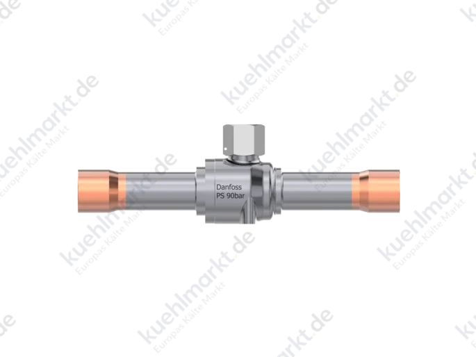 Danfoss Kugelabsperrventil CO2 90bar GBC 42s H 90bar 42mm Löt, o. Schrader