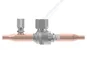 Danfoss Kugelabsperrventil CO2 90bar GBC10sH 10mm löt, m. Schrader
