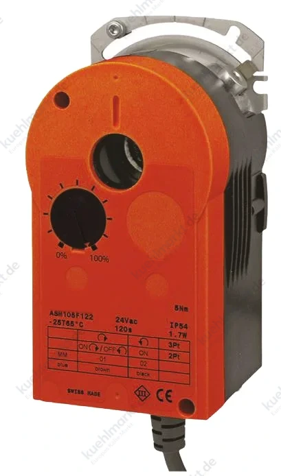 Herz Drehantrieb f. Dreiweg Mischventil 230V, 10Nm