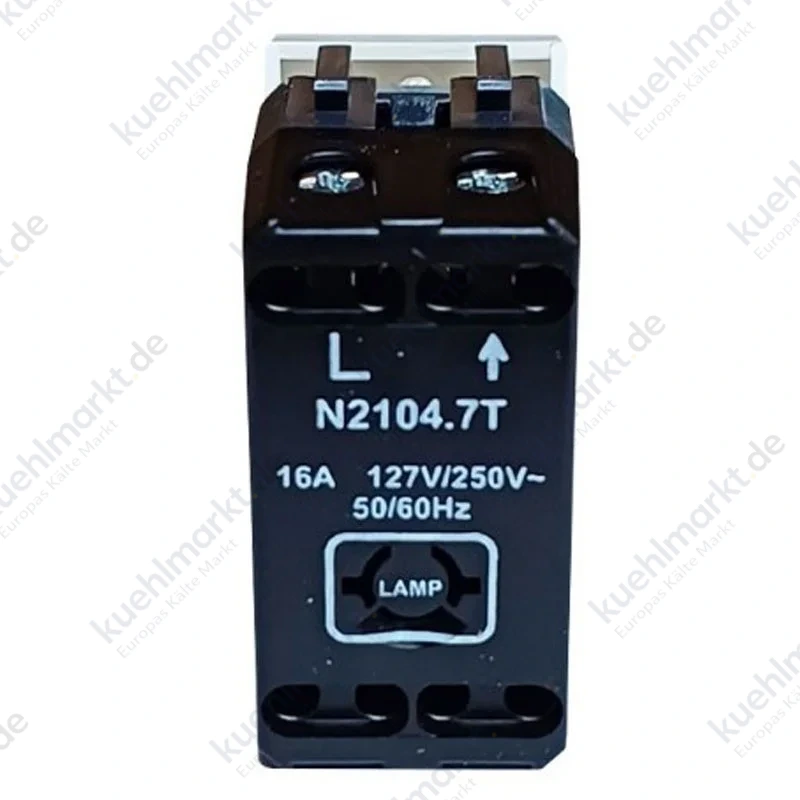 Abb Zenit Unipolarer Knopf N2104.7T CV 1 Modul Champagne Z1005CV