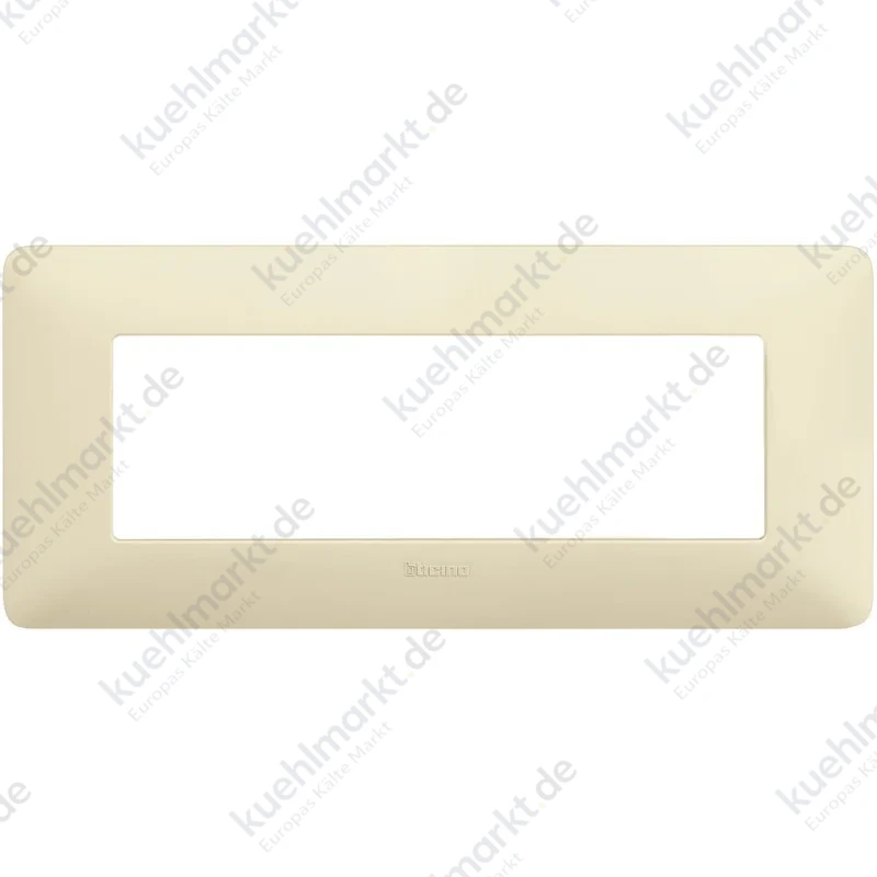 Bticino Matix Abdeckrahmen 6 Module Farbe Elfenbein AM4806BAV