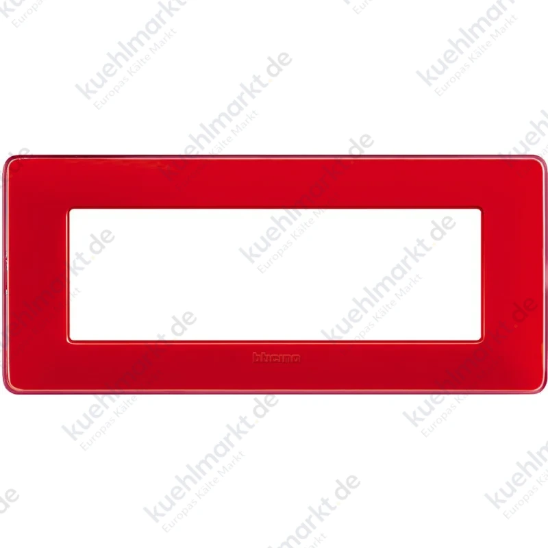 Bticino Matix Abdeckrahmen 6 Module Farbe Korallenrot AM4806CRD