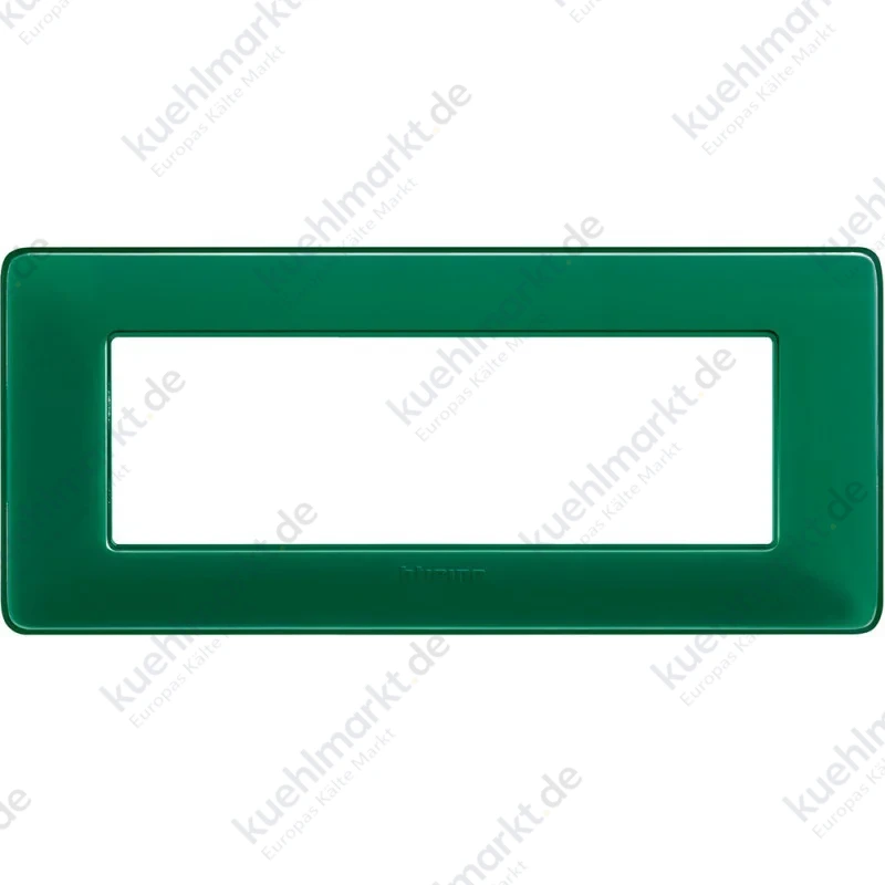 Bticino Matix Abdeckrahmen 6 Module Farbe Smaragd AM4806CVS