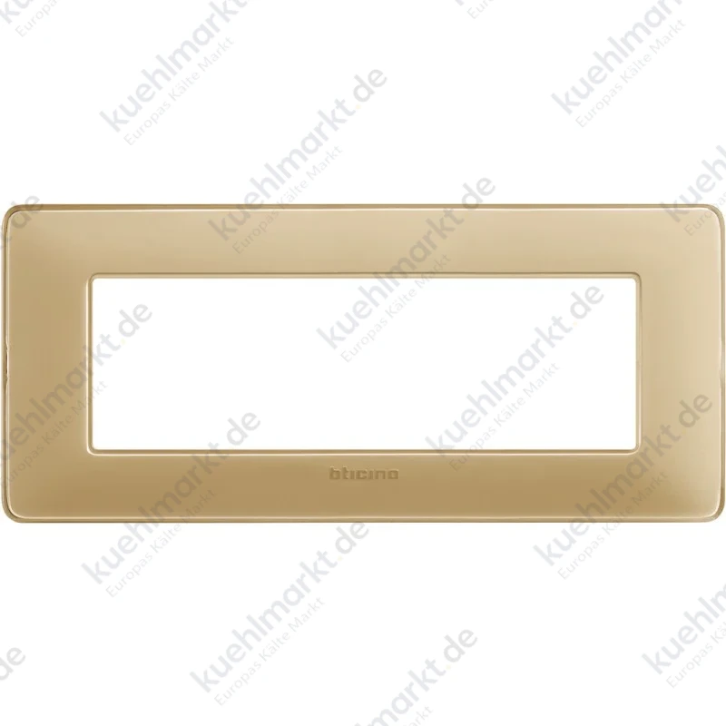 Bticino Matix Abdeckrahmen 6 Module Farbe Elfenbein AM4806CAV